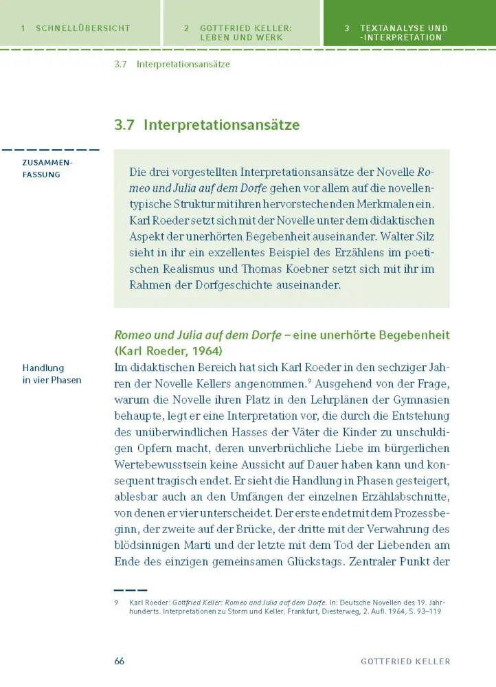 Bild: 9783129303924 | Romeo und Julia auf dem Dorfe von Gottfried Keller | Gottfried Keller