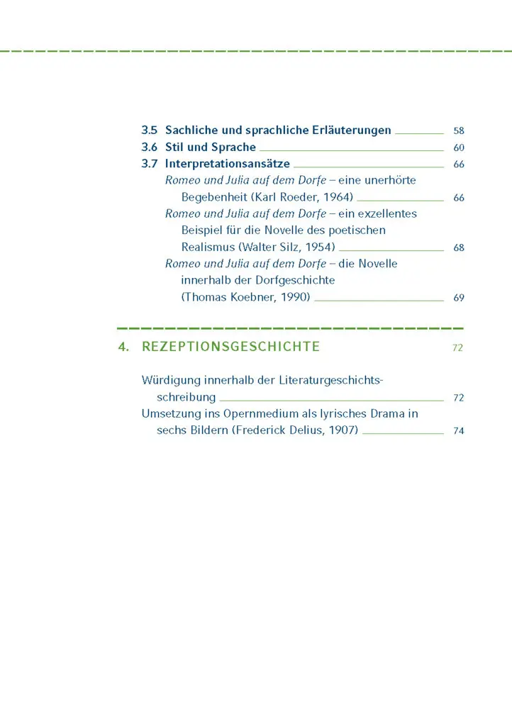 Bild: 9783129303924 | Romeo und Julia auf dem Dorfe von Gottfried Keller | Gottfried Keller