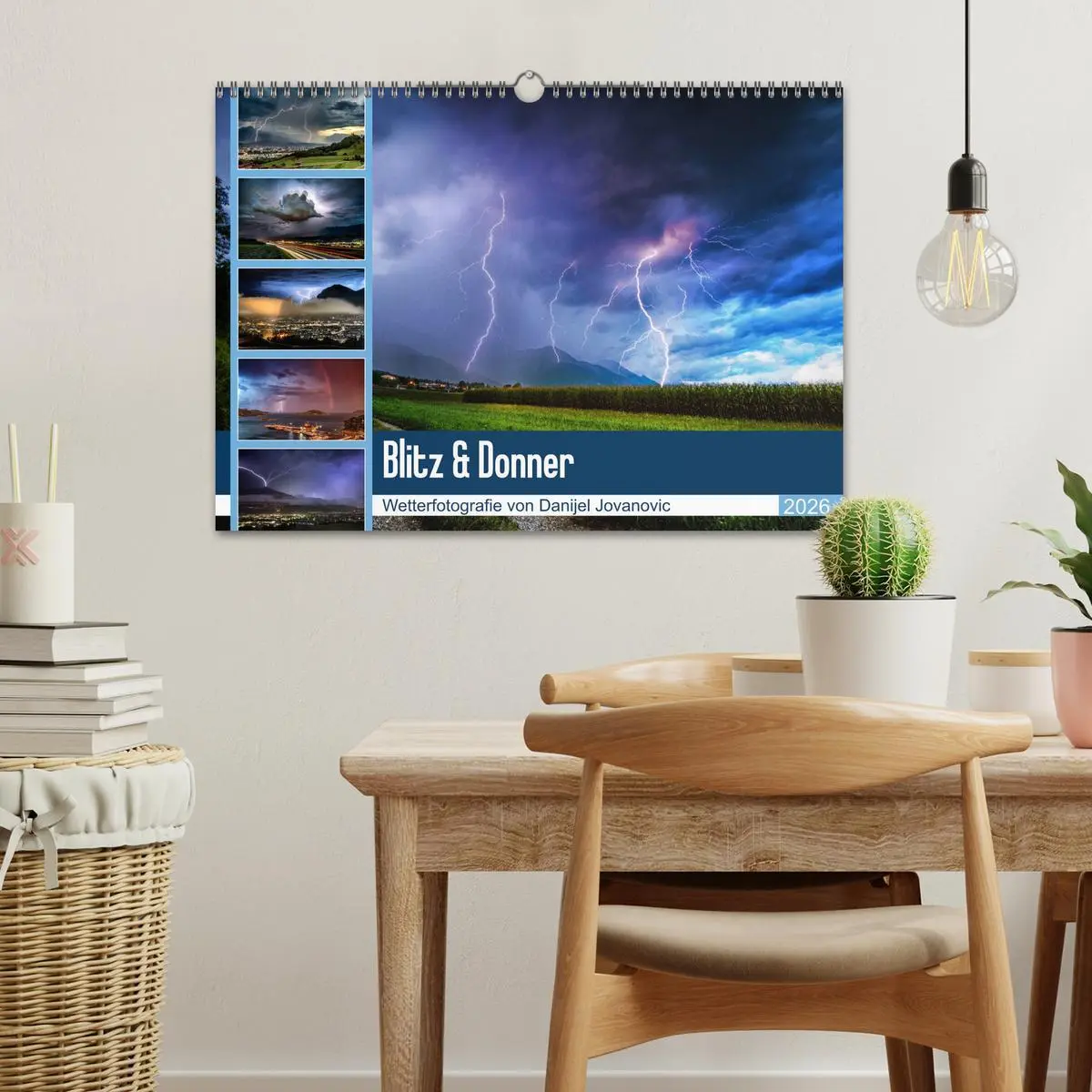 Bild: 9783457923924 | Blitz &amp; Donner (Wandkalender 2026 DIN A3 quer), CALVENDO...