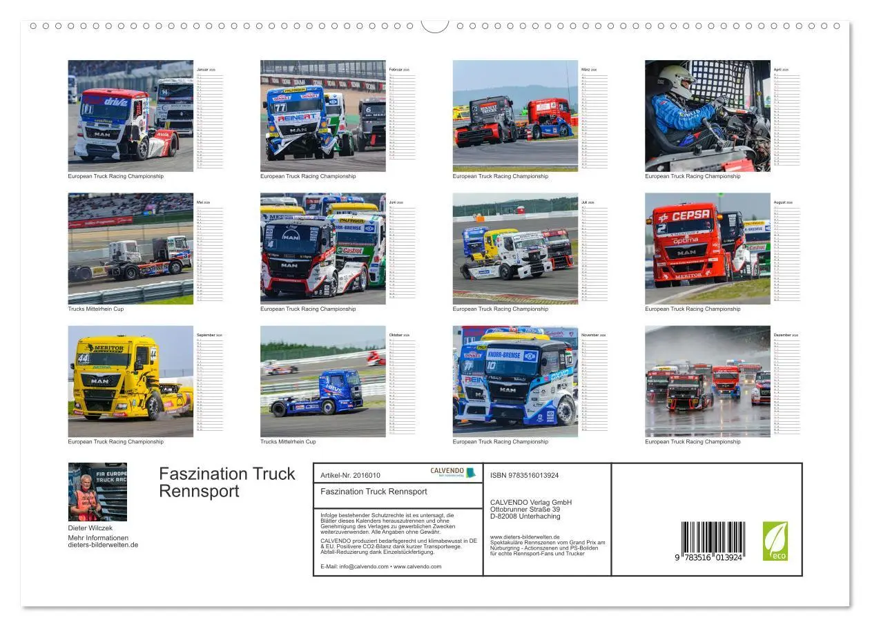 Bild: 9783516013924 | Faszination Truck Rennsport (hochwertiger Premium Wandkalender 2026...