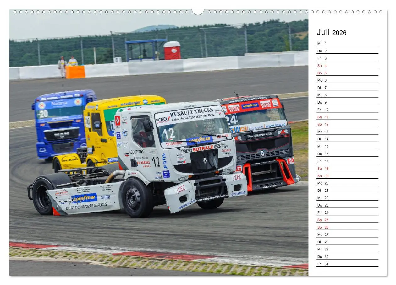 Bild: 9783516013924 | Faszination Truck Rennsport (hochwertiger Premium Wandkalender 2026...