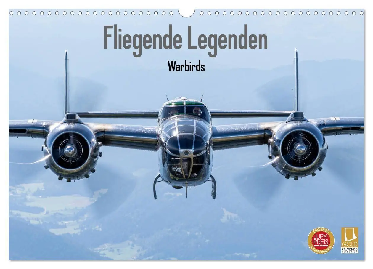 Cover: 9783569583924 | Fliegende Legenden - Warbirds (Wandkalender 2027 DIN A3 quer),...