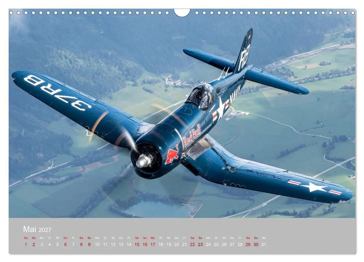 Bild: 9783569583924 | Fliegende Legenden - Warbirds (Wandkalender 2027 DIN A3 quer),...
