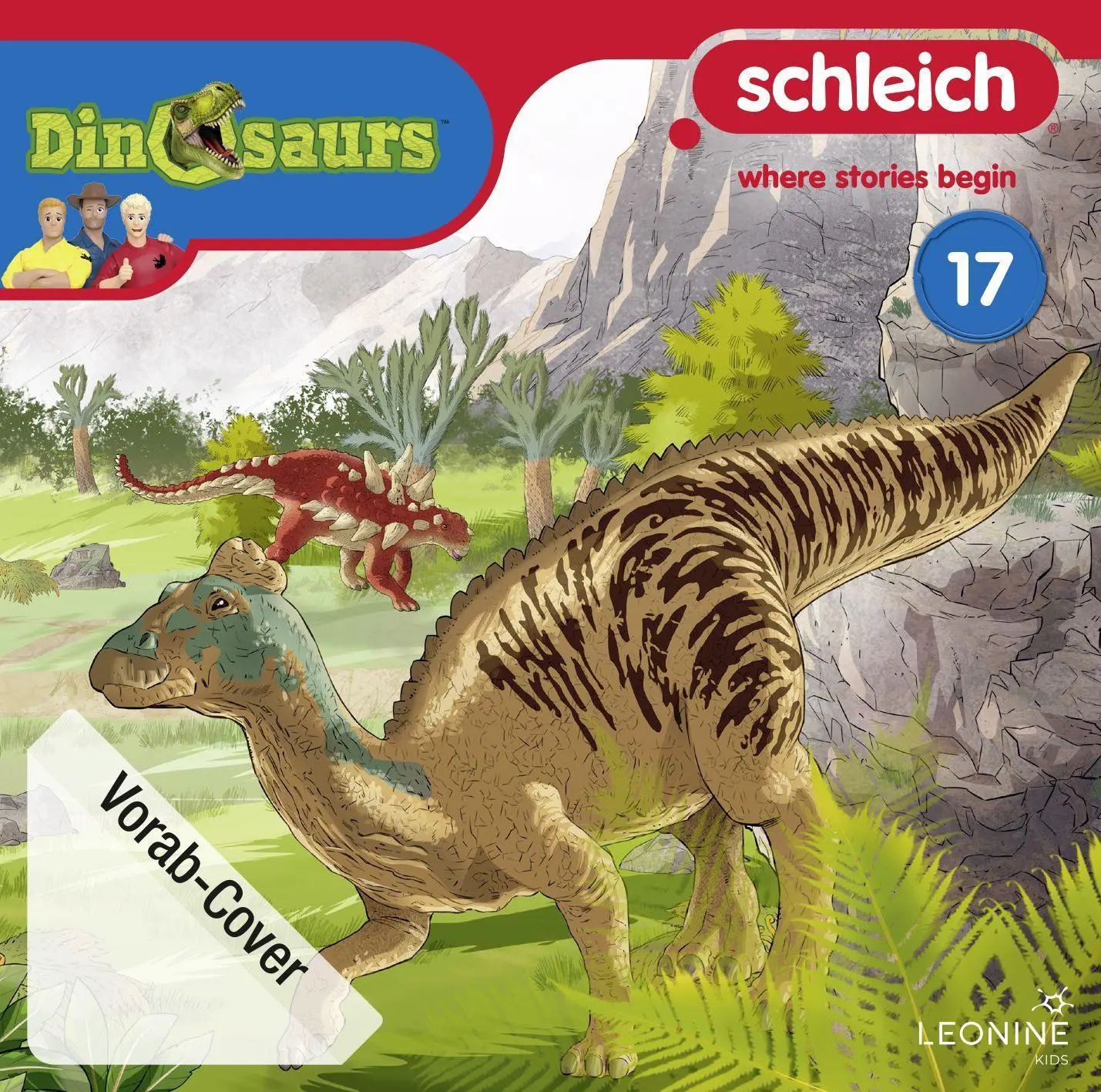 Cover: 4013575724024 | Schleich Dinosaurs CD 17 | Various | Audio-CD | 43 Min. | Deutsch