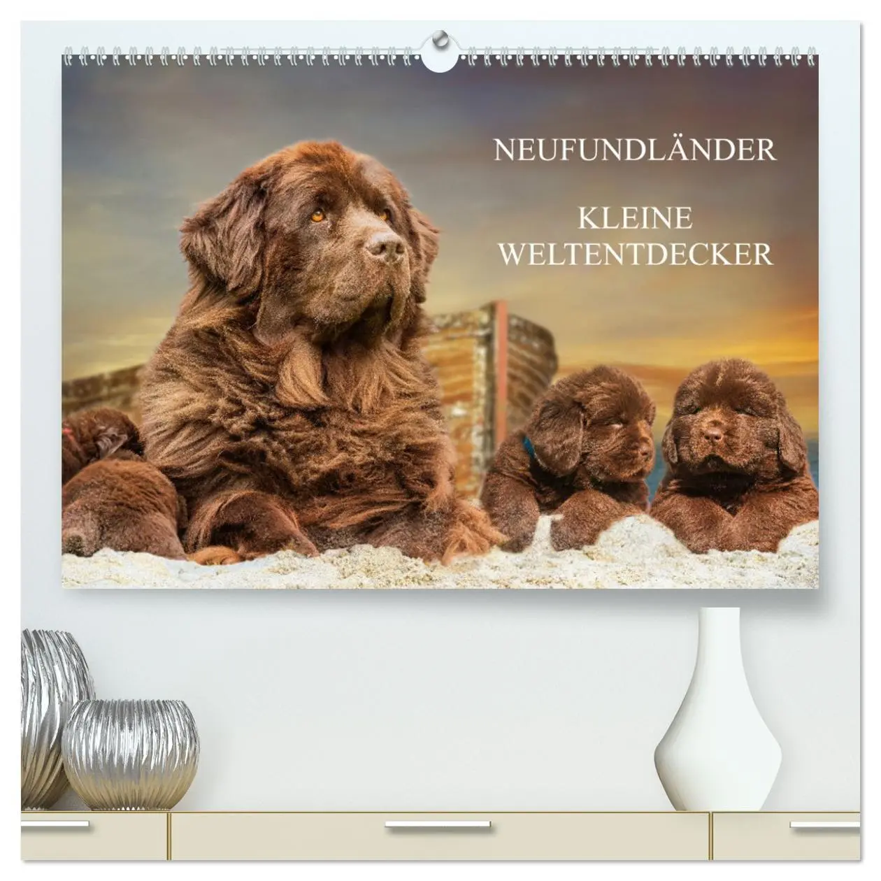 Cover: 9783457364024 | Neufundländer - Kleine Weltentdecker (hochwertiger Premium...