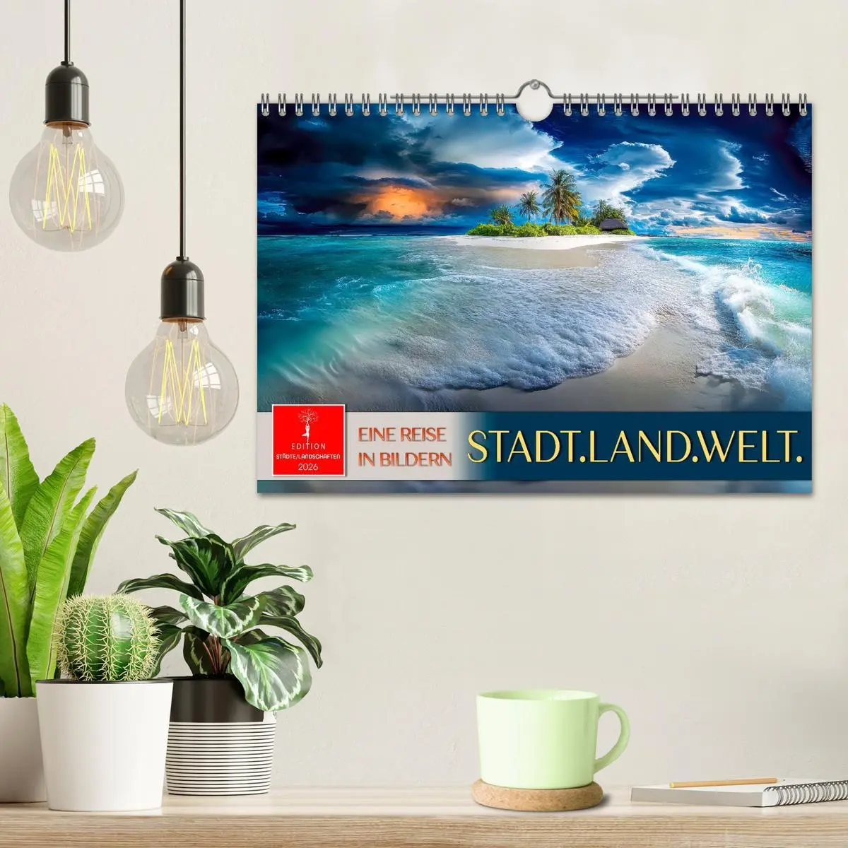Bild: 9783516214024 | Stadt.Land.Welt. - eine Reise in Bildern (Wandkalender 2026 DIN A4...