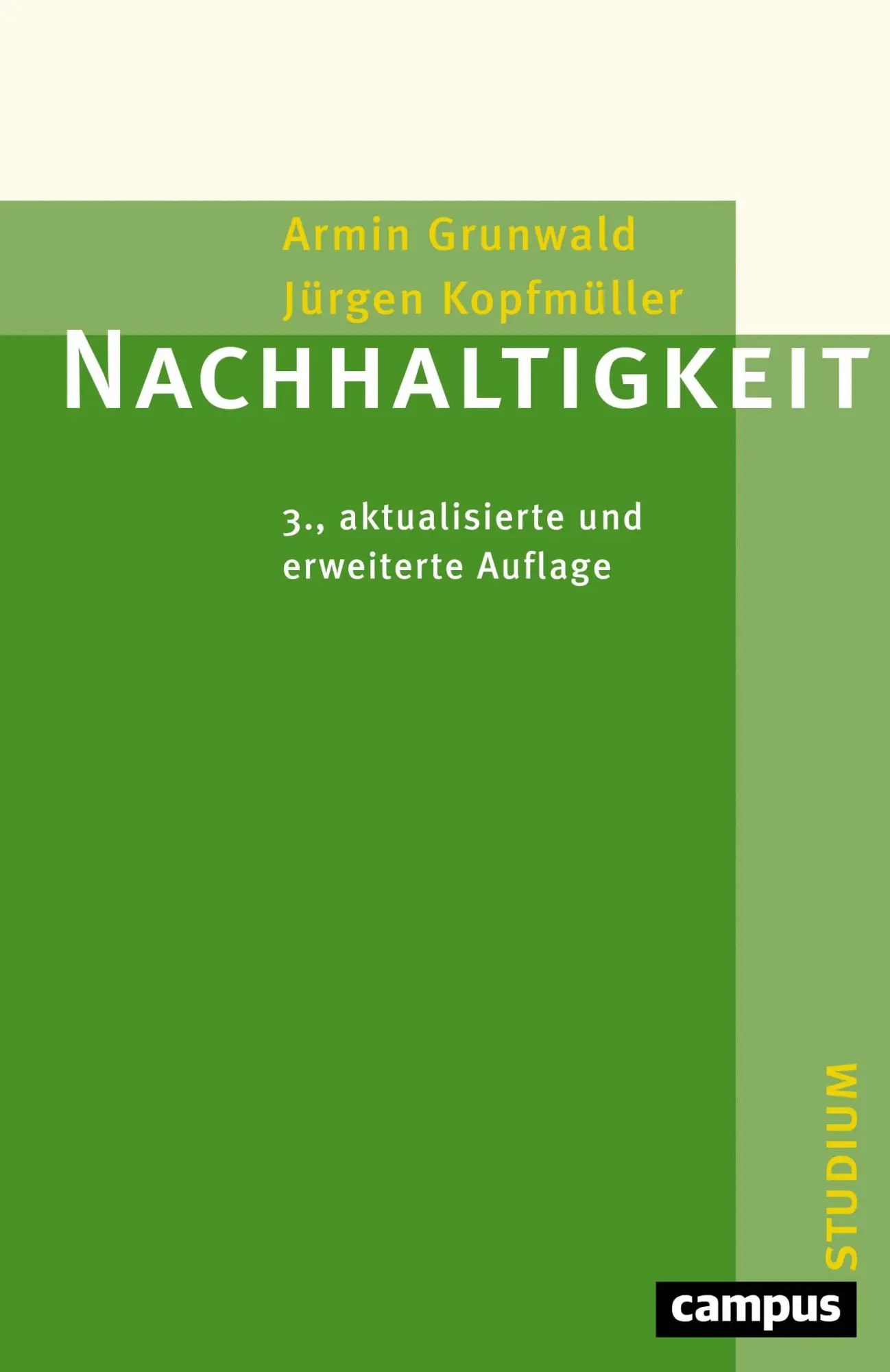 Cover: 9783593514024 | Nachhaltigkeit | Armin Grunwald (u. a.) | Taschenbuch | 400 S. | 2022
