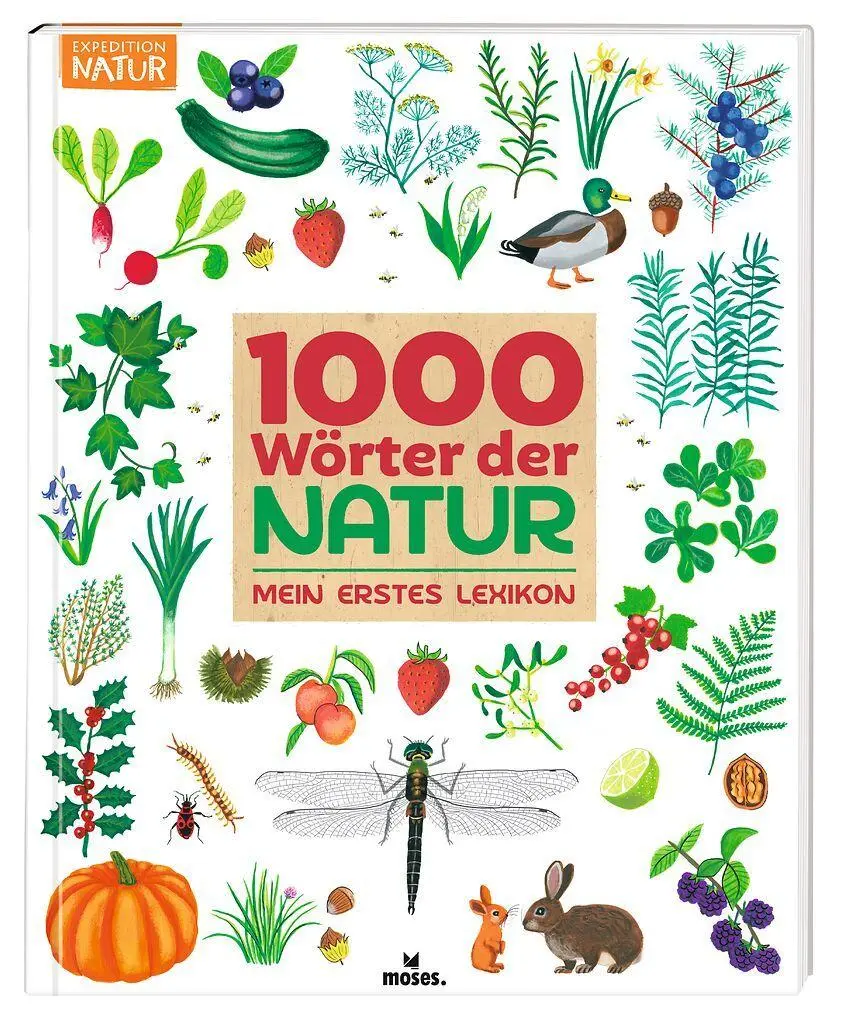 Cover: 9783964554024 | 1000 Wörter der Natur | Mein erstes Lexikon | Marie-Elise Masson