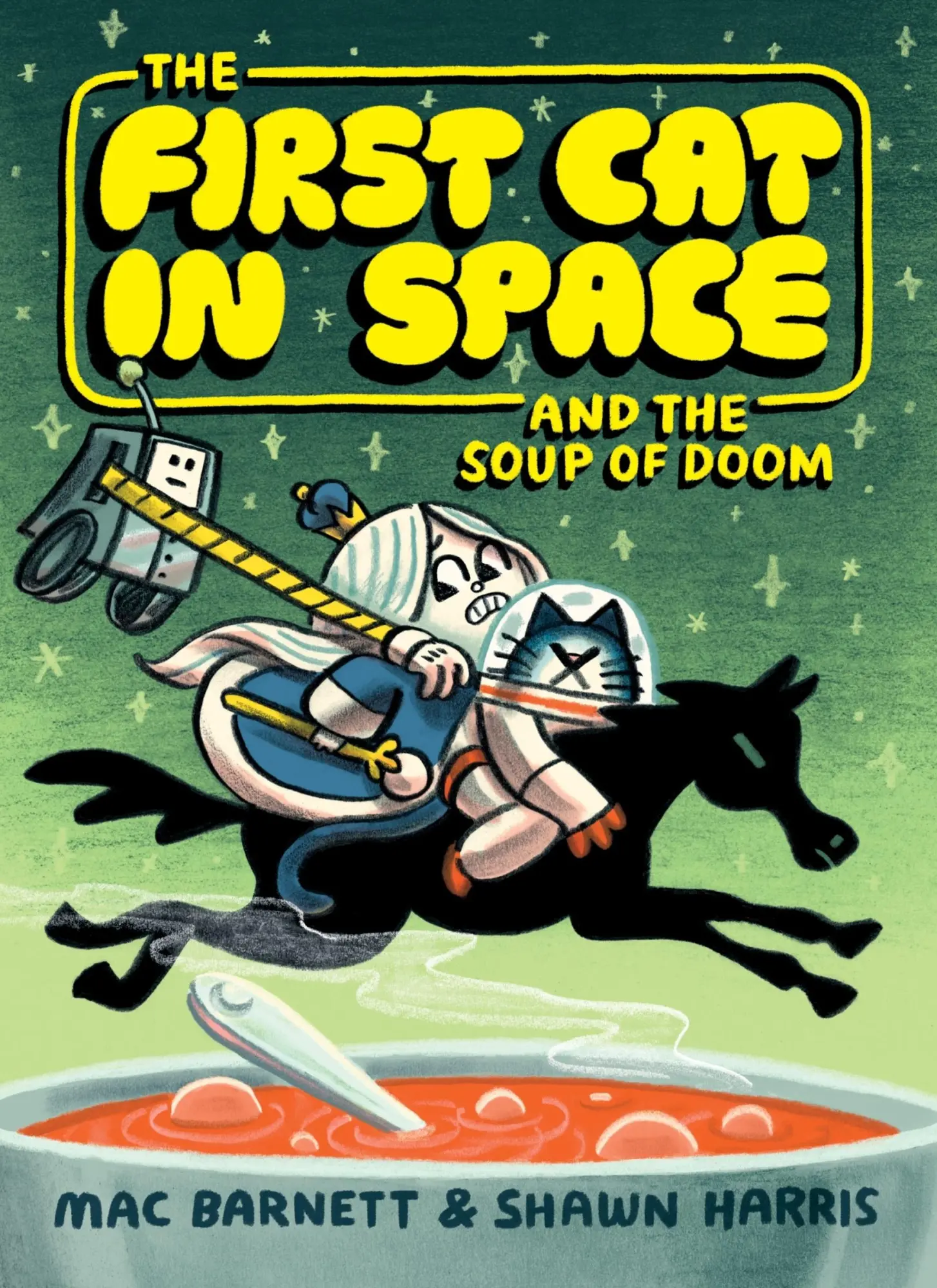 Cover: 9780063084124 | The First Cat in Space and the Soup of Doom | A Graphic Novel | Buch