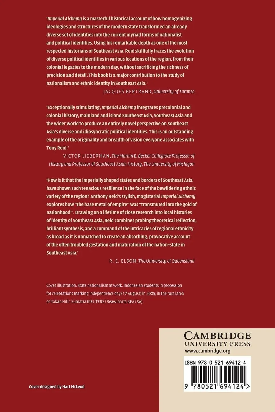 Rückseite: 9780521694124 | Imperial Alchemy | Anthony Reid | Taschenbuch | Englisch | 2013