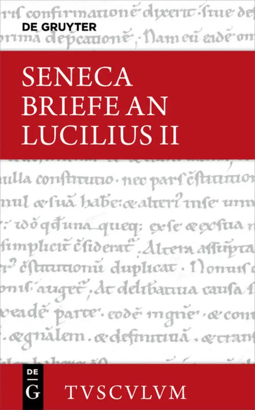 Cover: 9783050054124 | Lucius Annaeus Seneca: Epistulae morales ad Lucilium / Briefe an...