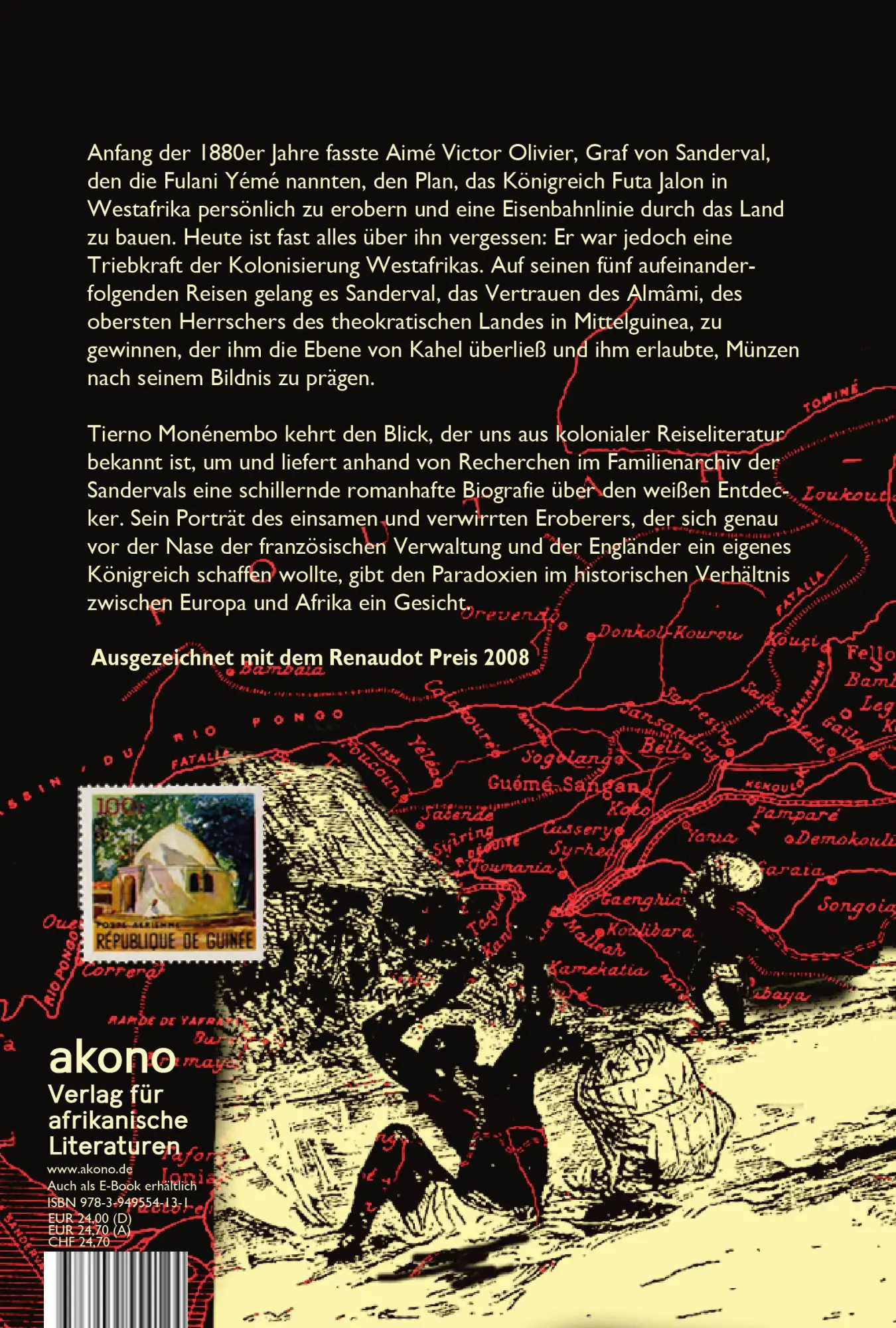 Rückseite: 9783949554124 | Der König von Kahel | Tierno Monénembo | Taschenbuch | 327 S. | 2025