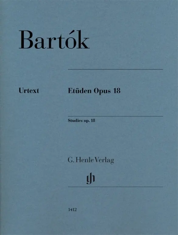 Cover: 9790201814124 | Béla Bartók - Etüden op. 18 | Béla Bartók | Taschenbuch | VII | 2020