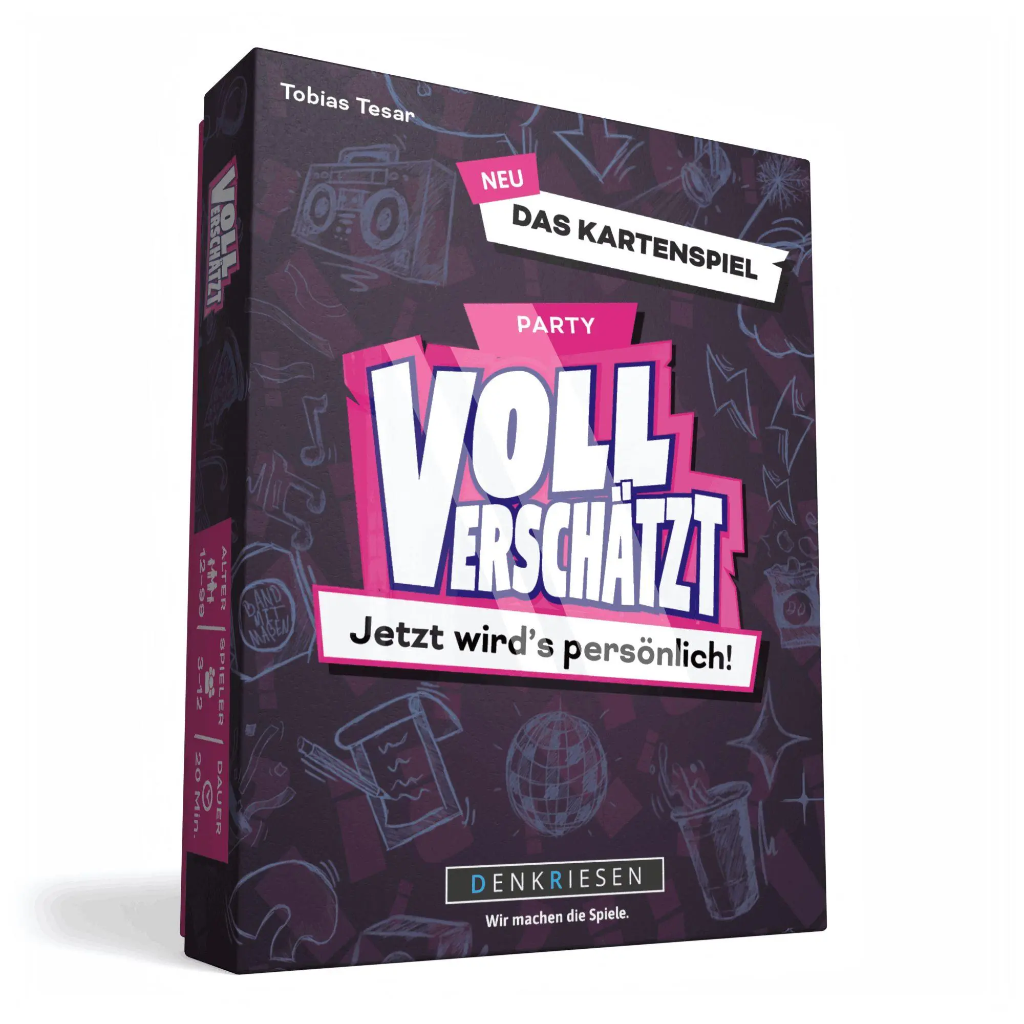 Cover: 4262494924224 | DENKRIESEN - VOLL VERSCHÄTZT Party Edition - "Jetzt wird's persönlich