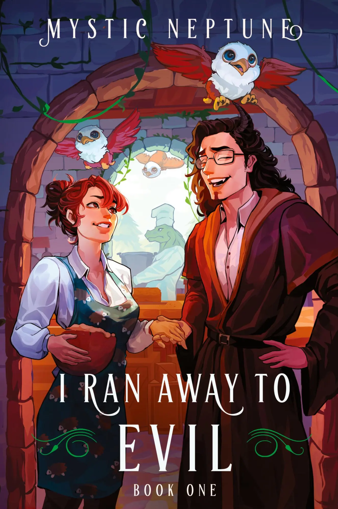 Cover: 9781039454224 | I Ran Away to Evil | A Cozy LitRPG Rom-Com | Mystic Neptune | Buch