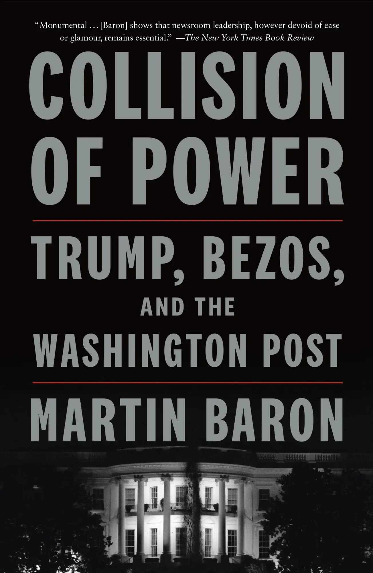 Cover: 9781250844224 | Collision of Power | Trump, Bezos, and the Washington Post | Baron