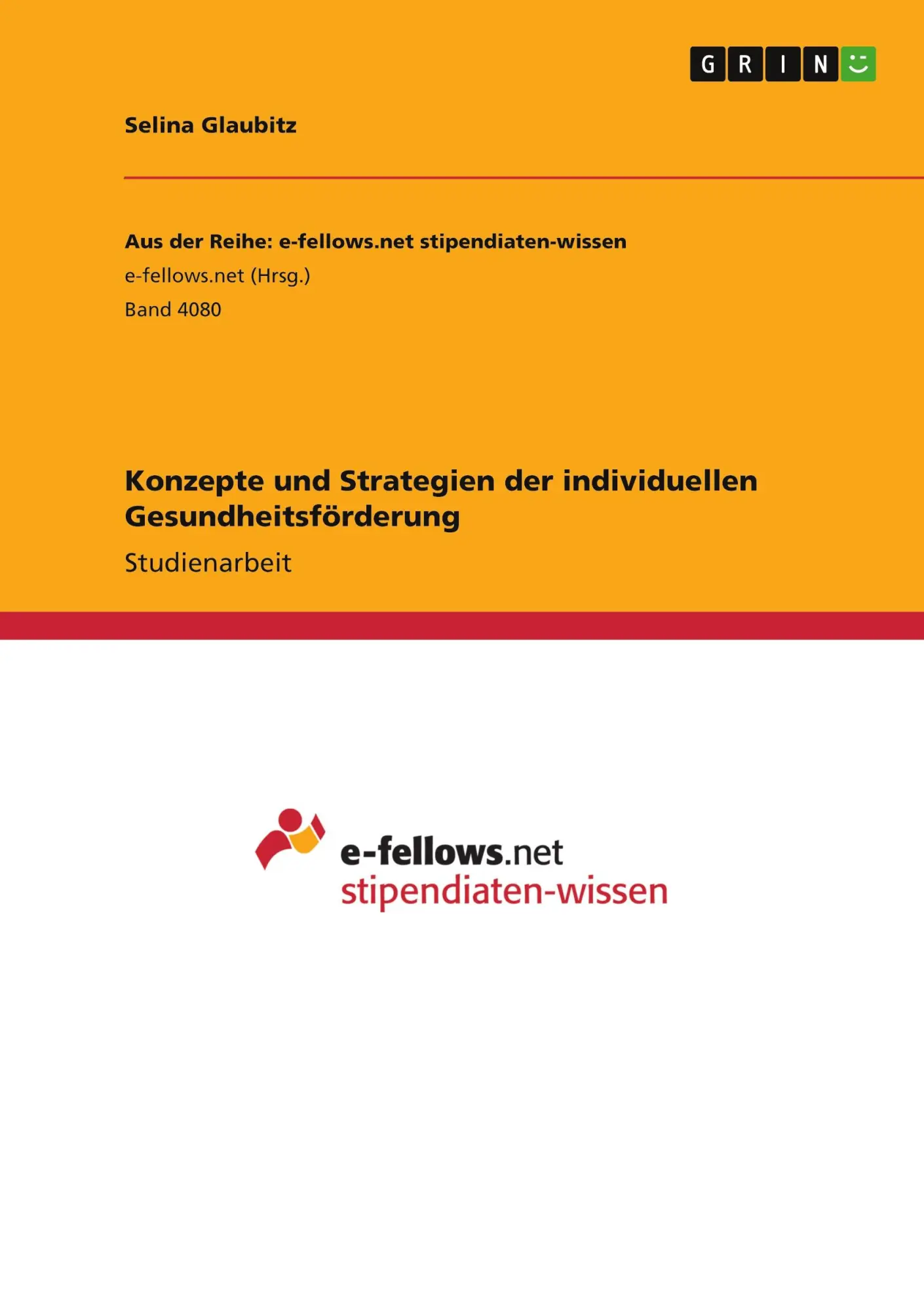 Cover: 9783346604224 | Konzepte und Strategien der individuellen Gesundheitsförderung | Buch