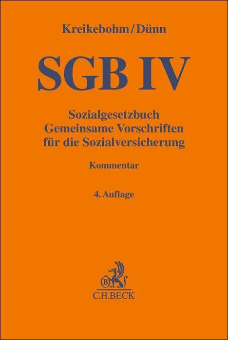 Cover: 9783406784224 | Sozialgesetzbuch | Ralf Kreikebohm (u. a.) | Buch | XVII | Deutsch