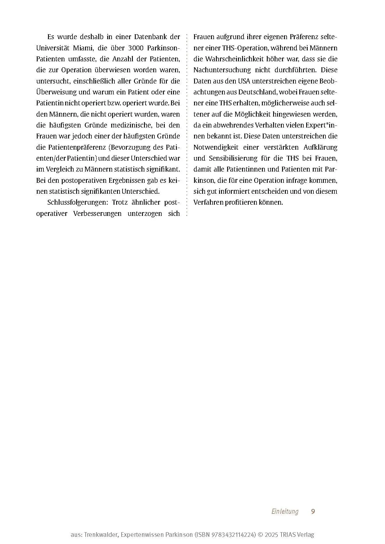 Bild: 9783432114224 | Expertenwissen: Parkinson | Claudia Trenkwalder | Taschenbuch | 208 S.