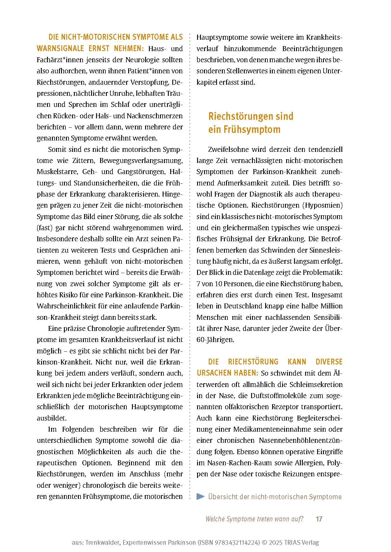 Bild: 9783432114224 | Expertenwissen: Parkinson | Claudia Trenkwalder | Taschenbuch | 208 S.