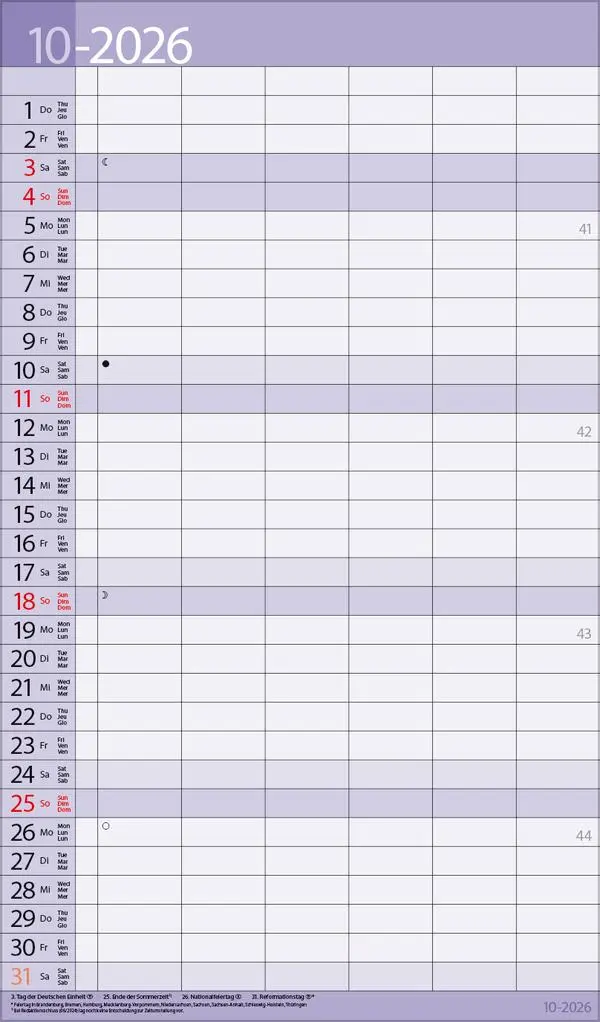 Bild: 9783731884224 | XL Family Timer 2026 | Verlag Korsch | Kalender | 14 S. | Deutsch