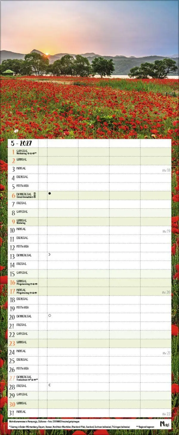 Bild: 9783819304224 | Augenblicke der Stille 2027 | Verlag Korsch | Kalender | 14 S. | 2027