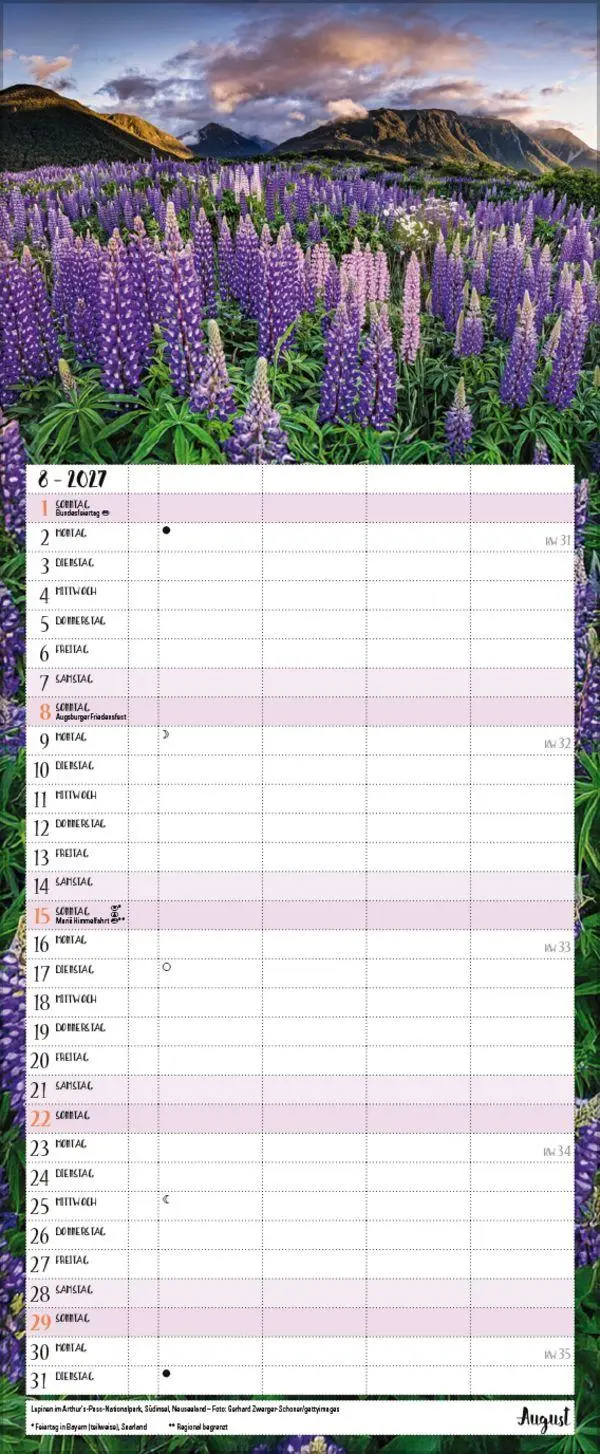 Bild: 9783819304224 | Augenblicke der Stille 2027 | Verlag Korsch | Kalender | 14 S. | 2027