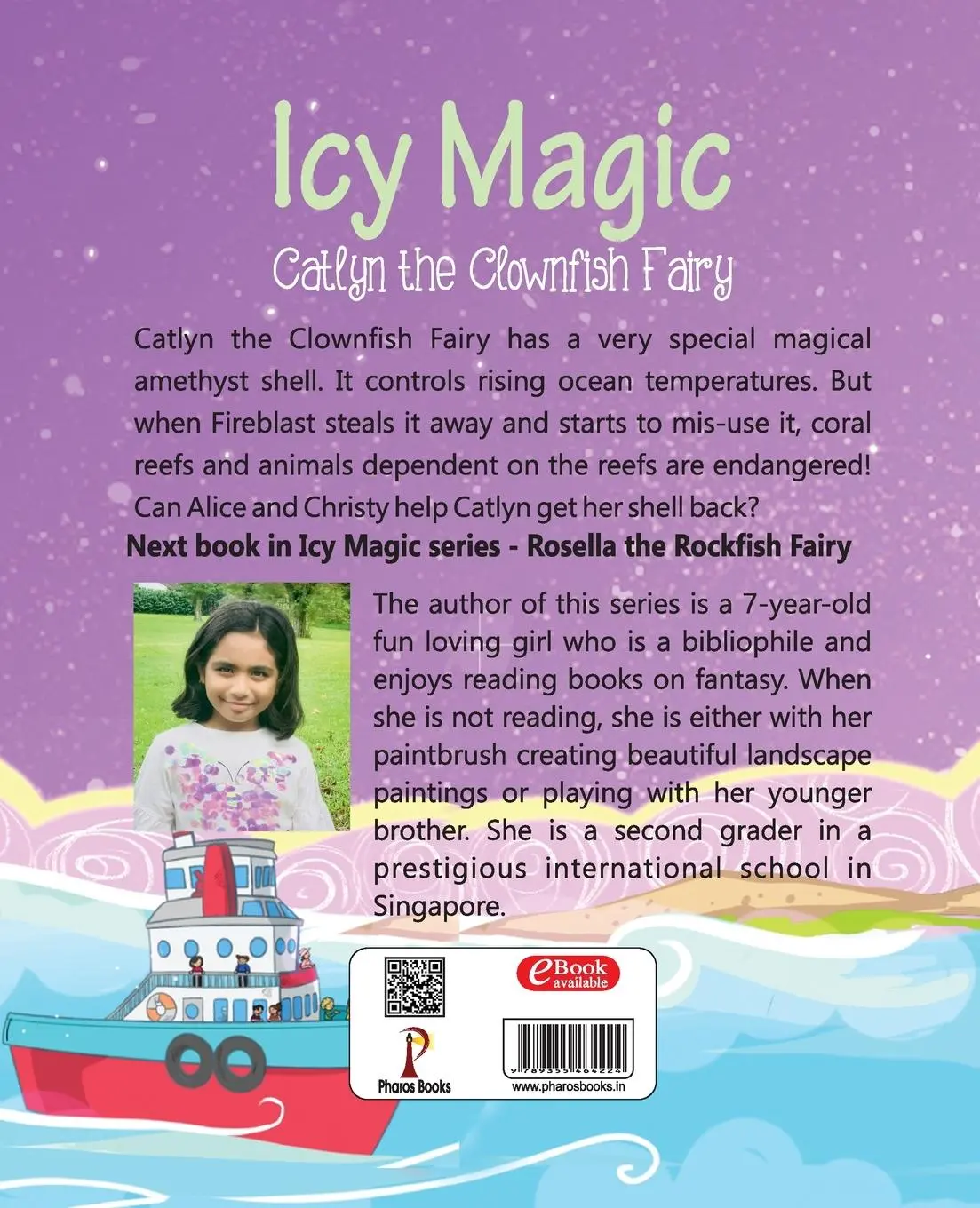 Rückseite: 9789355464224 | Icy Magic Catlyn the Clownfish fairy | Aanya Garg | Taschenbuch | 2022