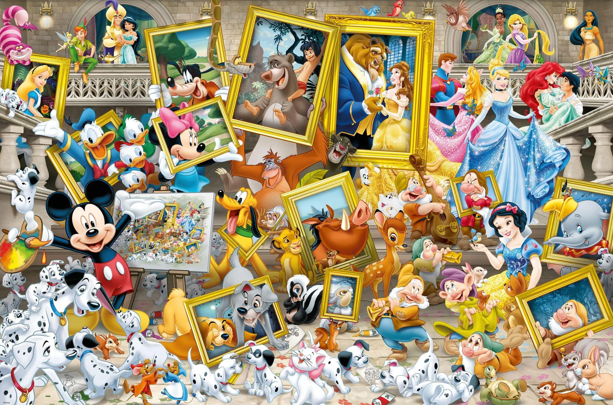 Bild: 4005556174324 | Micky als Künstler. Puzzle 5000 Teile | Spiel | 17432 | Deutsch | 2017