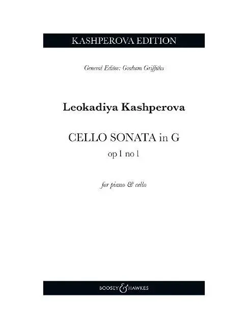 Cover: 9781784544324 | Cello Sonata in G | Leokadiya Kashperova | Notenblätter (ungebunden)
