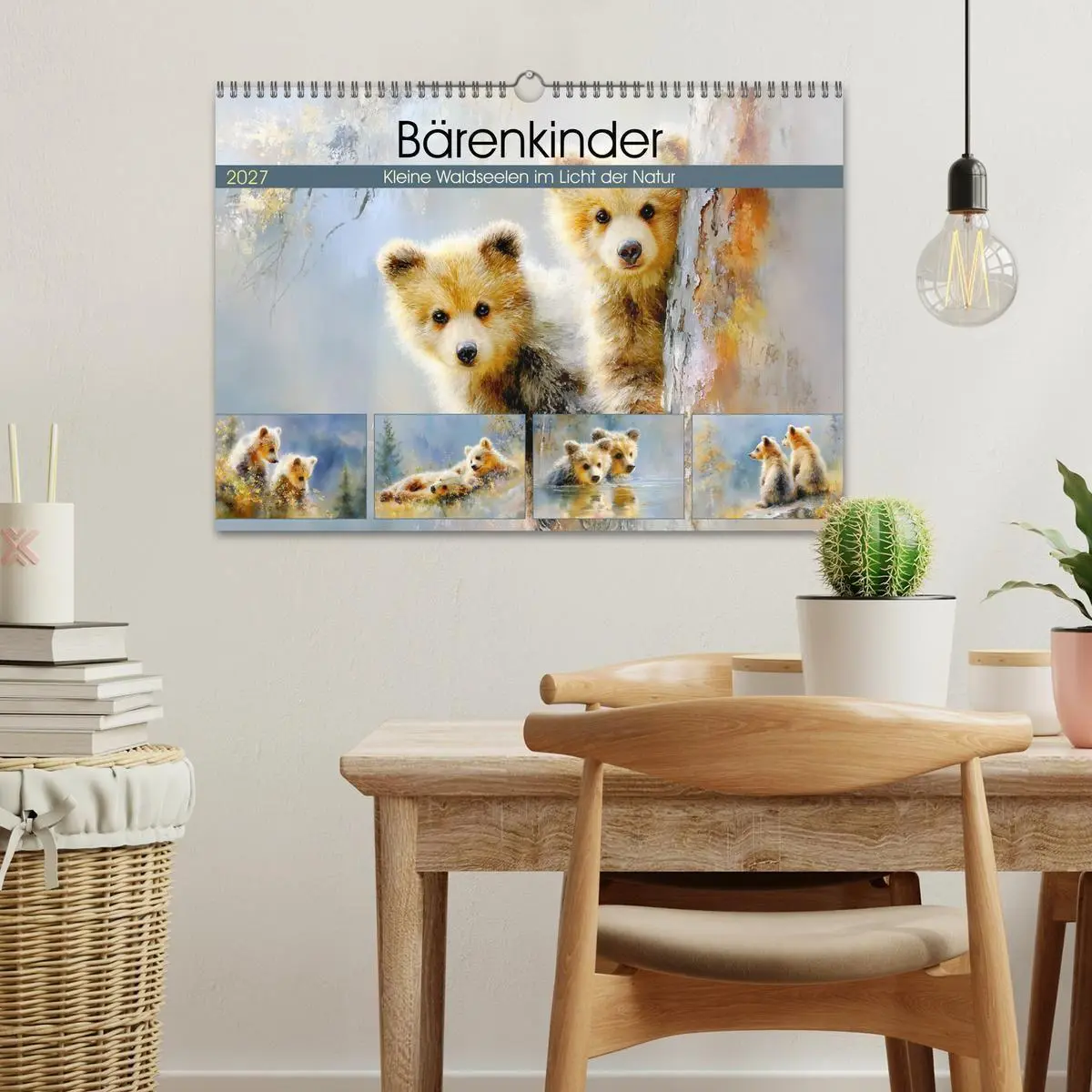 Bild: 9783516804324 | Bärenkinder. Kleine Waldseelen im Licht der Natur (Wandkalender...