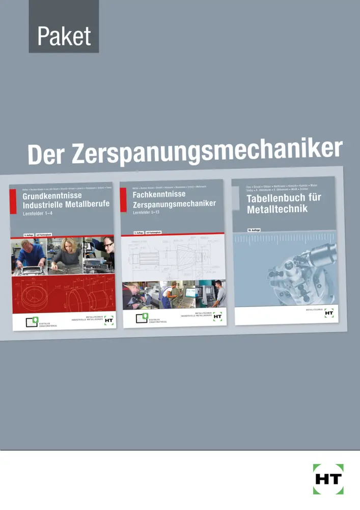 Cover: 9783582524324 | Paketangebot Der Zerspanungsmechaniker | Angelika Becker-Kavan (u. a.)