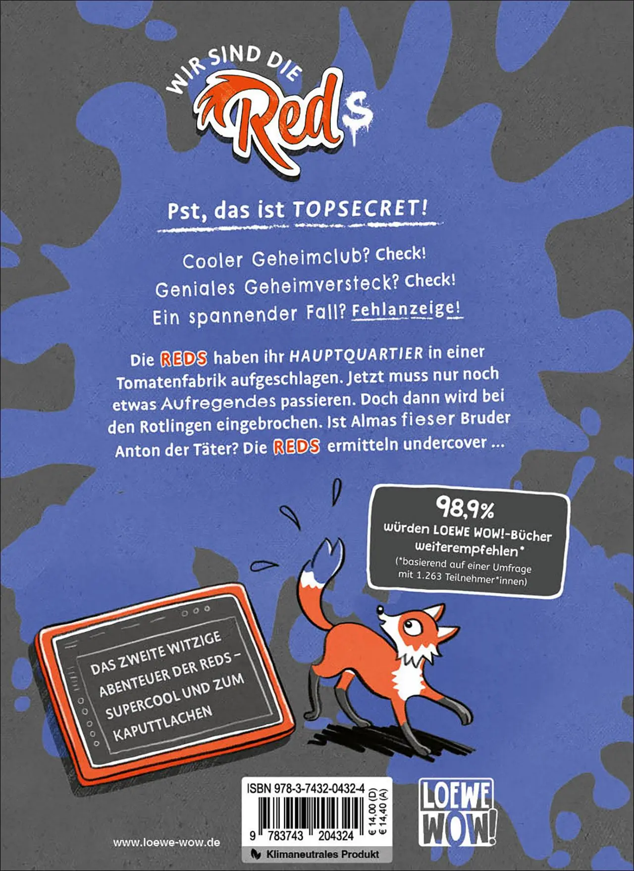 Rückseite: 9783743204324 | Red - Der Club der magischen Kinder (Band 2) - Ermittlungen undercover