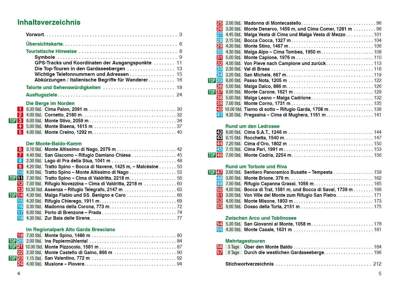 Bild: 9783763314324 | Gardaseeberge | Heinrich Bauregger | Taschenbuch | Rother Wanderführer