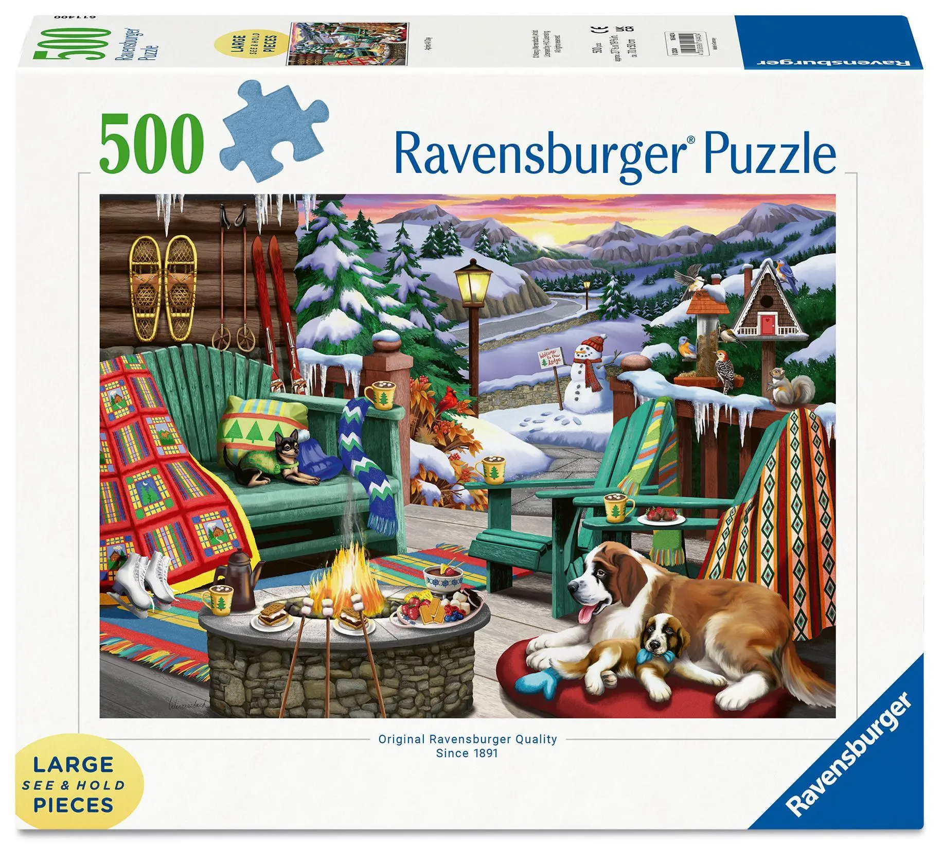 Cover: 4005556164424 | Erwachsenenpuzzle 500 Large Pieces - Après-Ski | Large Pieces | Spiel