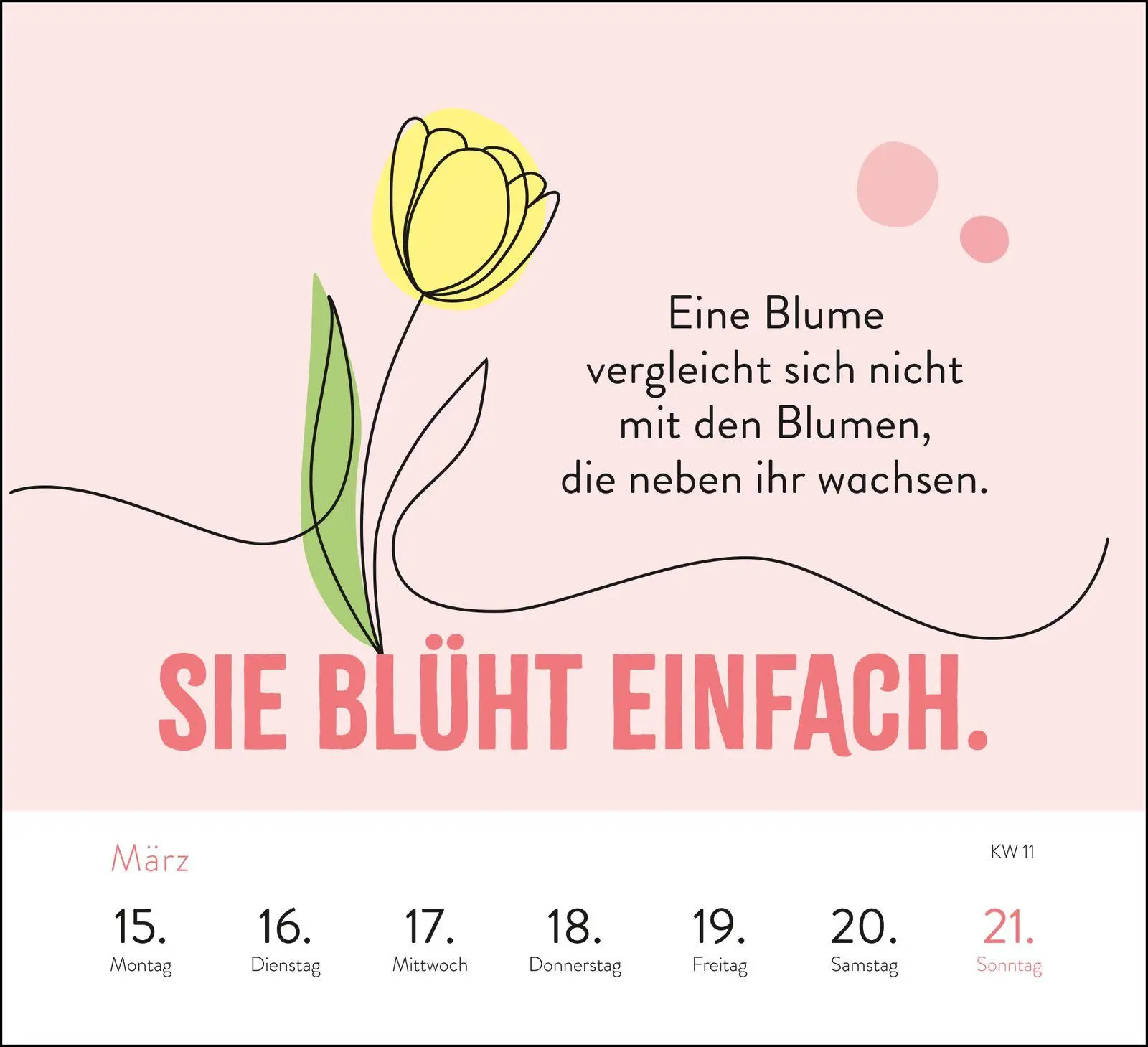 Bild: 4036442014424 | Wochenkalender 2027: Sei stark. Sei anders. Sei DU. | Kristin Funk