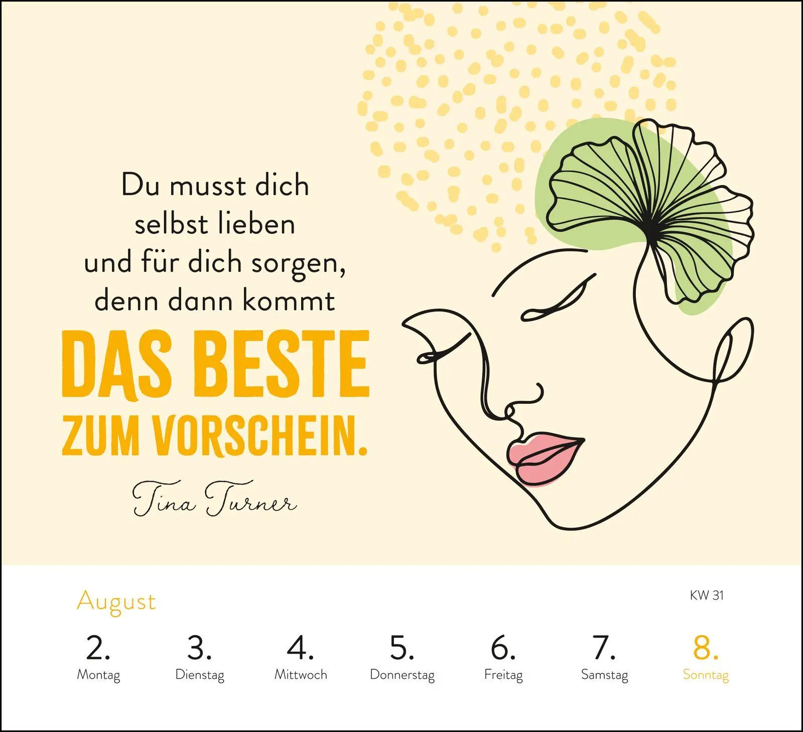 Bild: 4036442014424 | Wochenkalender 2027: Sei stark. Sei anders. Sei DU. | Kristin Funk