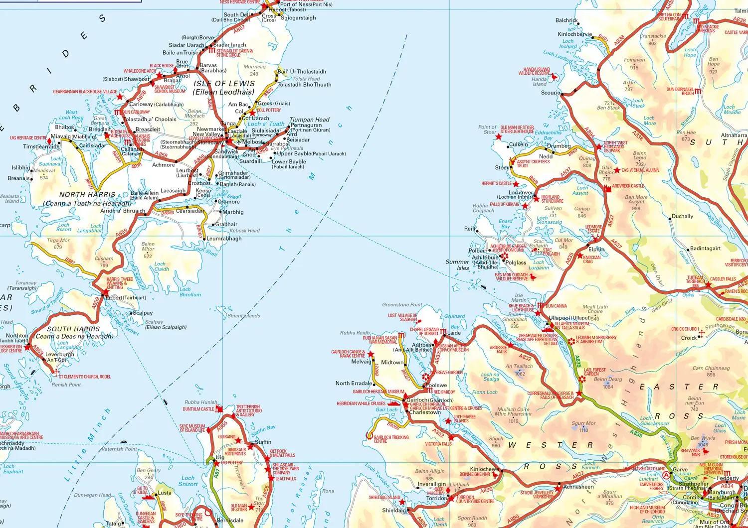 Bild: 9780008604424 | Scotland A-Z Visitors Map | A-Z Maps | (Land-)Karte | Karte/Landkarte
