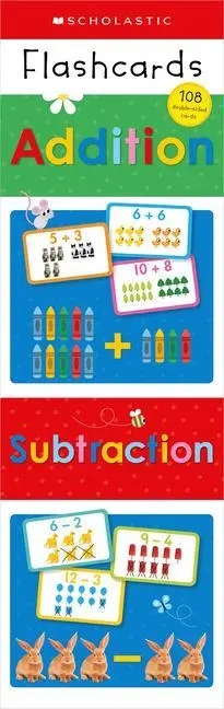 Cover: 9781338894424 | Addition &amp; Subtraction Flashcard Pack: Scholastic Early Learners...