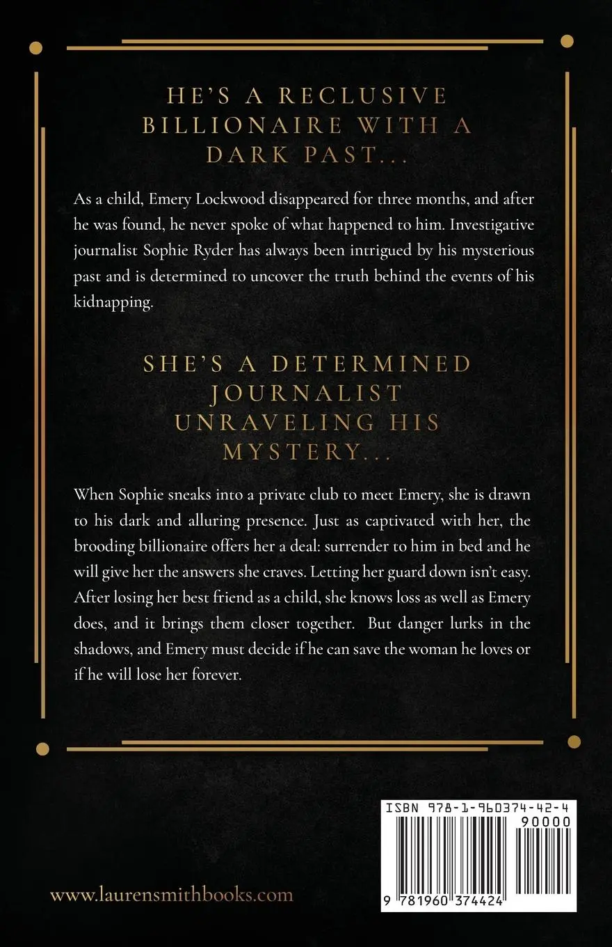 Rückseite: 9781960374424 | The Gilded Cuff | Lauren Smith | Taschenbuch | The Surrender Series