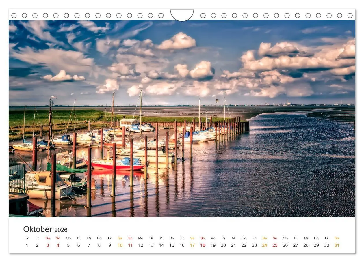Bild: 9783457254424 | Dangast - Wellen, Wind und Hafenzauber (Wandkalender 2026 DIN A4...