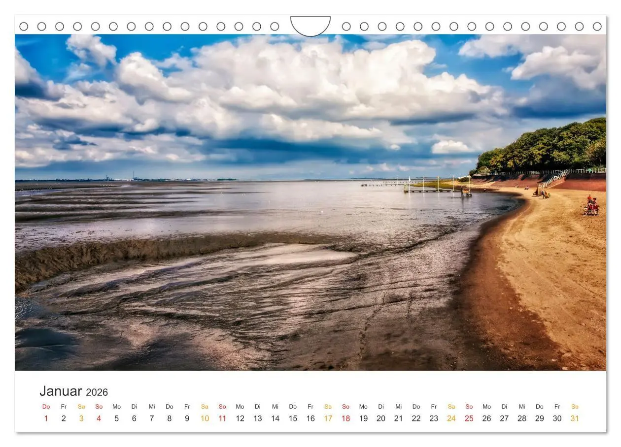 Bild: 9783457254424 | Dangast - Wellen, Wind und Hafenzauber (Wandkalender 2026 DIN A4...