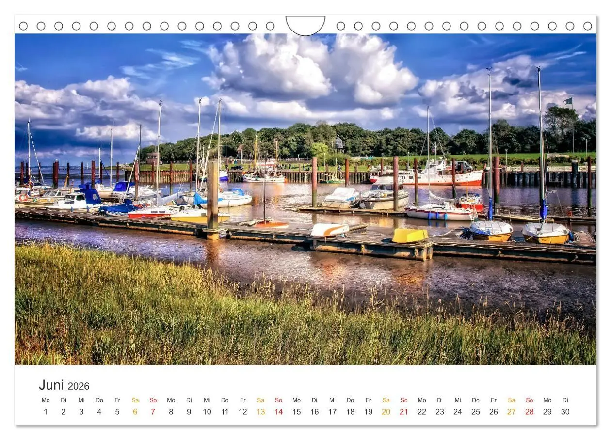 Bild: 9783457254424 | Dangast - Wellen, Wind und Hafenzauber (Wandkalender 2026 DIN A4...