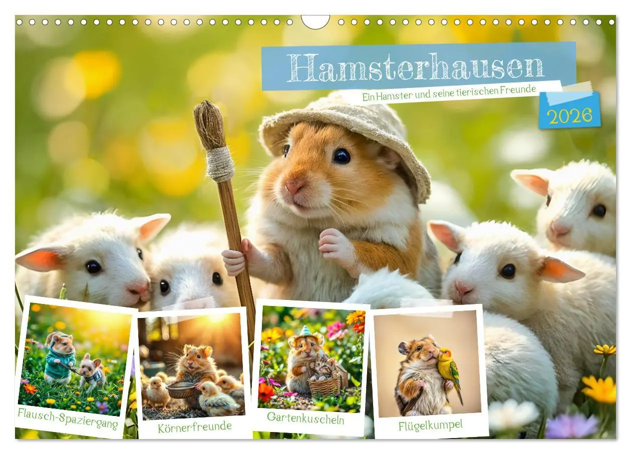 Cover: 9783457324424 | Hamsterhausen - Ein Hamster und seine tierischen Freunde...