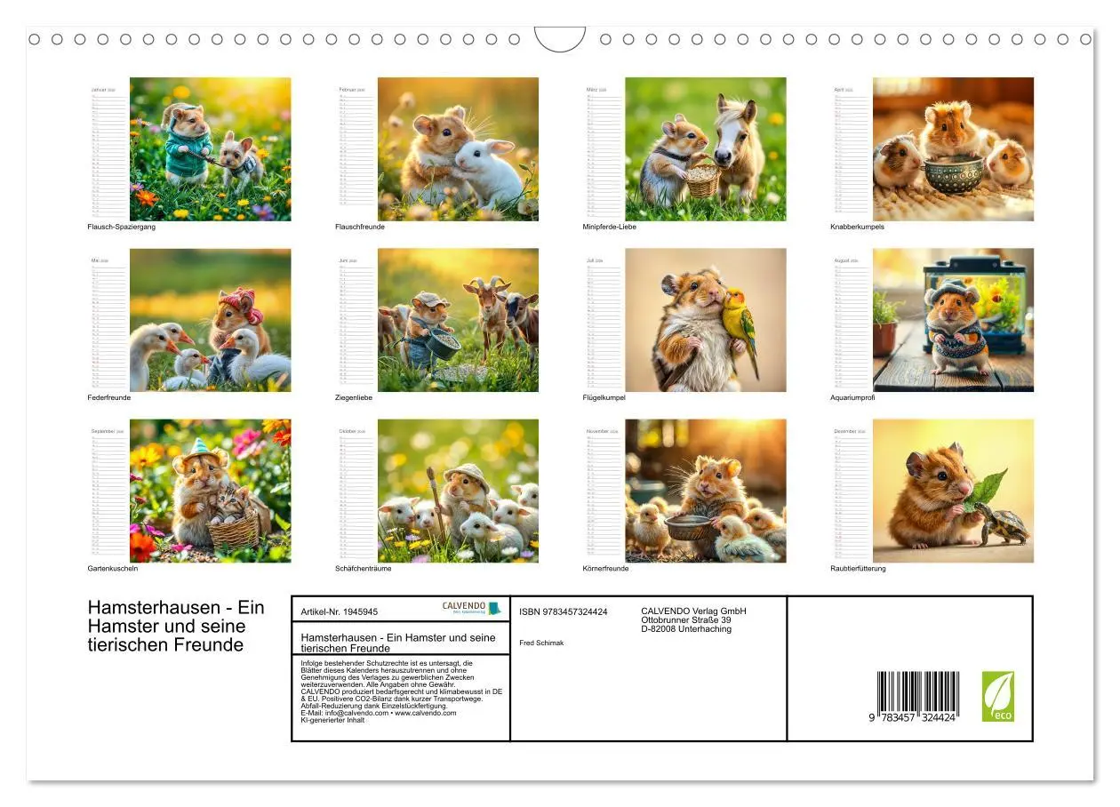Bild: 9783457324424 | Hamsterhausen - Ein Hamster und seine tierischen Freunde...