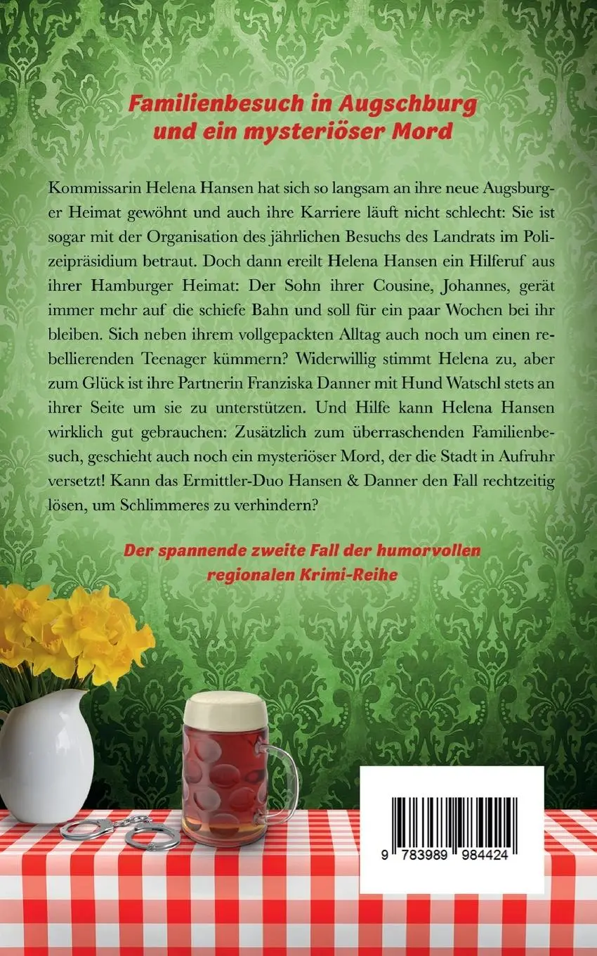 Rückseite: 9783989984424 | Obacht, Mord! Ein humorvoller Augschburg-Krimi | Ulrike Vögl | Buch