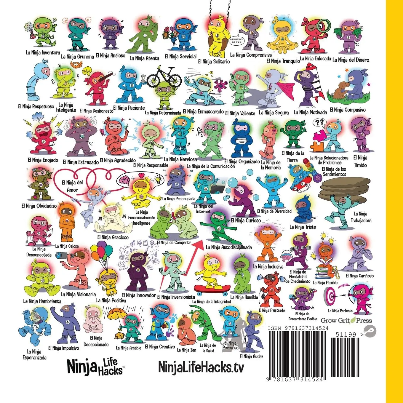 Rückseite: 9781637314524 | El Ninja Paciente | Mary Nhin | Taschenbuch | Spanisch | 2022
