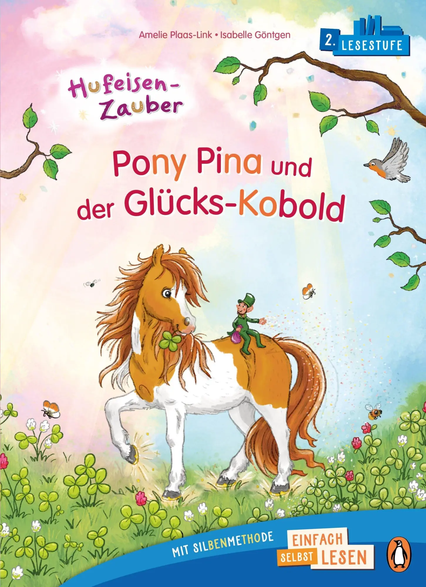 Cover: 9783328304524 | Hufeisen-Zauber - Pony Pina und der Glücks-Kobold | Amelie Plaas-Link