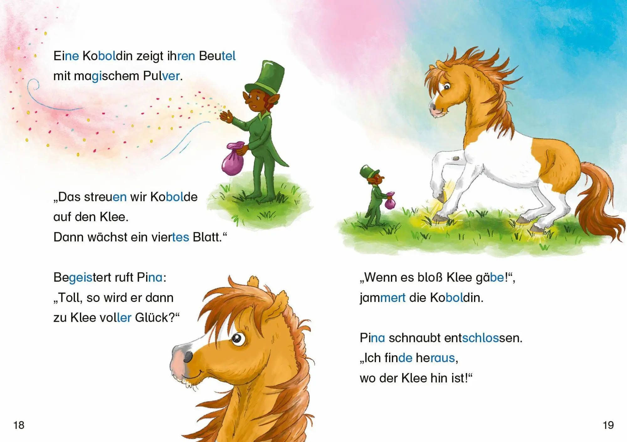 Bild: 9783328304524 | Hufeisen-Zauber - Pony Pina und der Glücks-Kobold | Amelie Plaas-Link