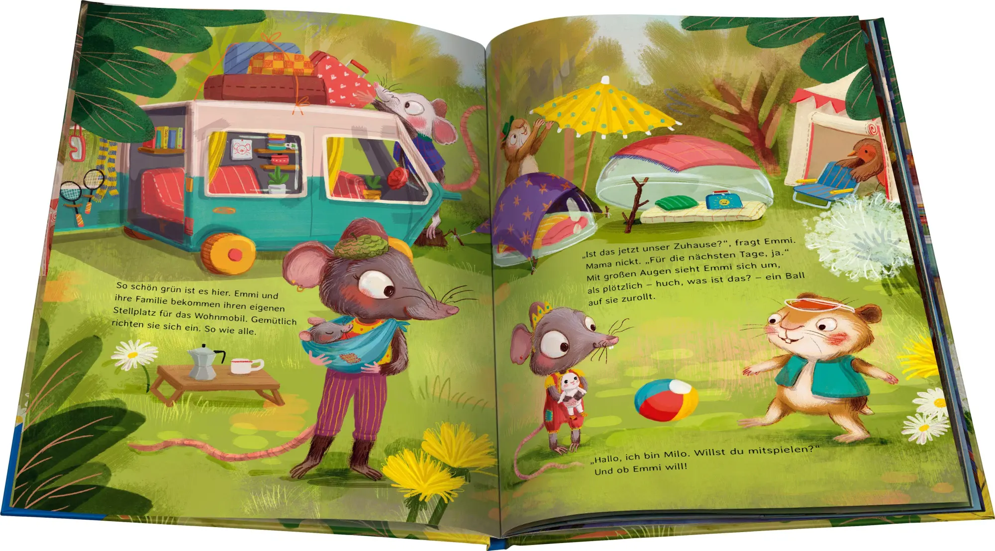 Bild: 9783473464524 | Emmis großes Campingabenteuer | Esther Van Den Berg | Buch | 32 S.
